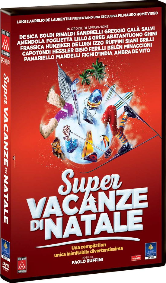 Super Vacanze Di Natale - De Sica C.,Boldi,Rinaldi,Mattioli,Bernabucci,Sandr - Movies - FILMAURO - 8016024045899 - April 4, 2018