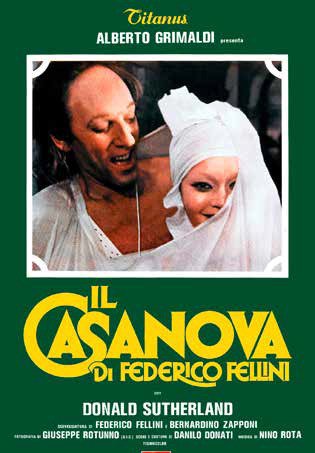 Cover for Casanova Di Federico Fellini ( (DVD) (2020)
