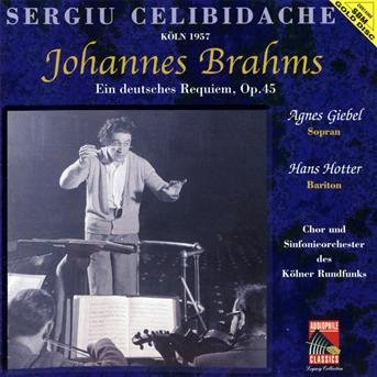 Cover for Brahms J. · Ein Deutsches Requiem Op. (CD) (2020)