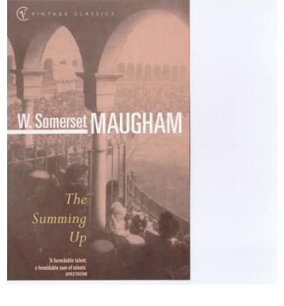 Cover for W. Somerset Maugham · The Summing Up (Paperback Bog) (2001)