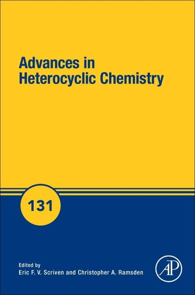 Cover for Eric Scriven · Advances in Heterocyclic Chemistry - Advances in Heterocyclic Chemistry (Hardcover Book) (2020)