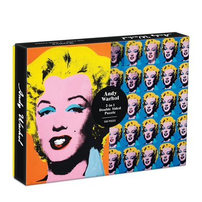 Galison · Warhol Marilyn 500 Piece Double Sided Puzzle (SPIEL) (2020)