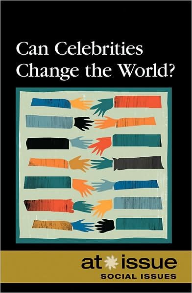 Cover for Can celebrities change the world? (Bog) (2008)
