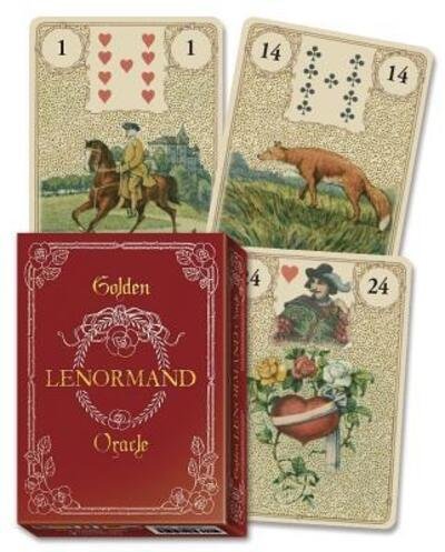 Cover for Lo Scarabeo · Golden Lenormand Oracle (KARTENSPIEL) (2018)