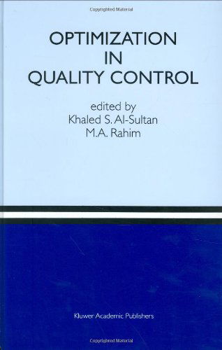 Khalaf S. Sultan · Optimization in Quality Control (Hardcover Book) [1997 edition] (1997)