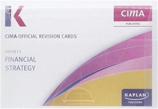 Cover for F3 Financial Strategy - Revision Cards (Paperback Bog) (2013)
