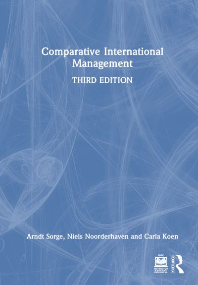 Cover for Arndt Sorge · Comparative International Management (Hardcover Book) (2023)