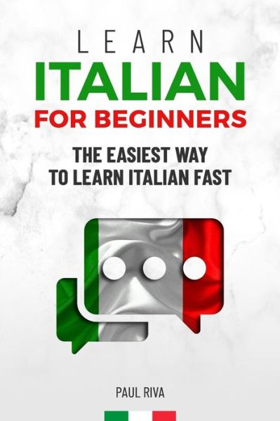 Cover for Paul Riva · Learn Italian for beginners (Paperback Book) (2019)