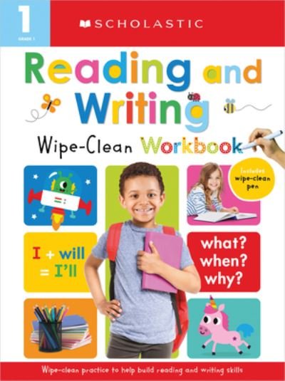 Cover for Scholastic · First Grade Reading / Writing Wipe Clean Workbook: Scholastic Early Learners (Wipe Clean) (Paperback Bog) (2022)