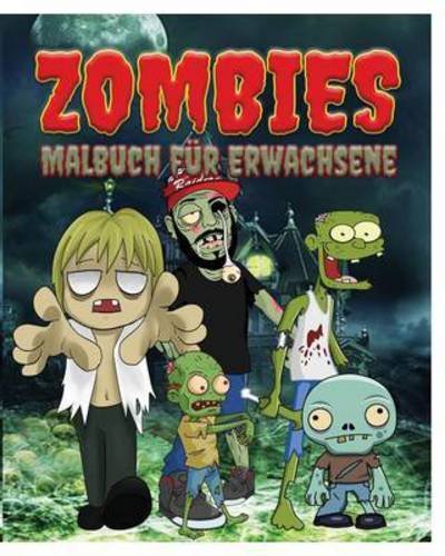 Cover for Jason Potash · Zombies Malbuch Fur Erwachsene (Paperback Book) (2021)