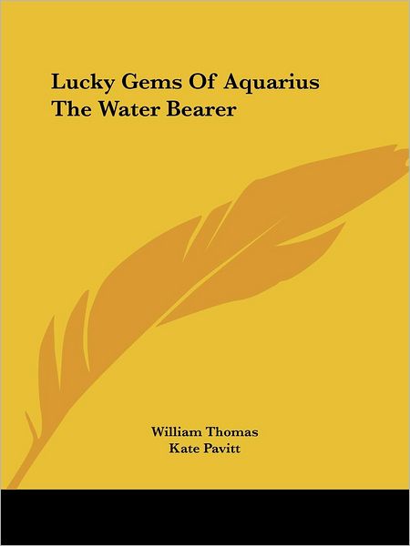 Cover for Kate Pavitt · Lucky Gems of Aquarius the Water Bearer (Paperback Book) (2005)