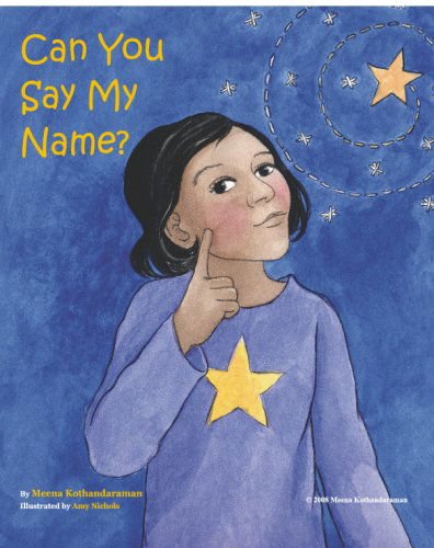 Cover for Meena Kothandaraman · Can You Say My Name (Paperback Book) (2009)