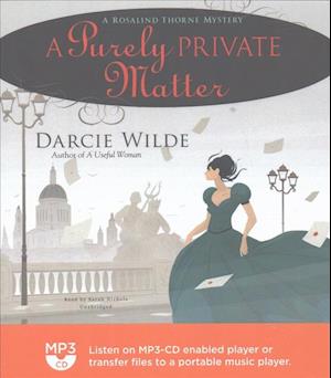 Cover for Darcie Wilde · A Purely Private Matter (MP3-CD) (2017)