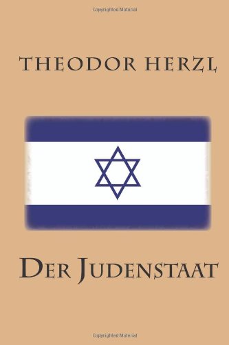 Cover for Theodor Herzl · Der Judenstaat (Paperback Book) [German edition] (2014)