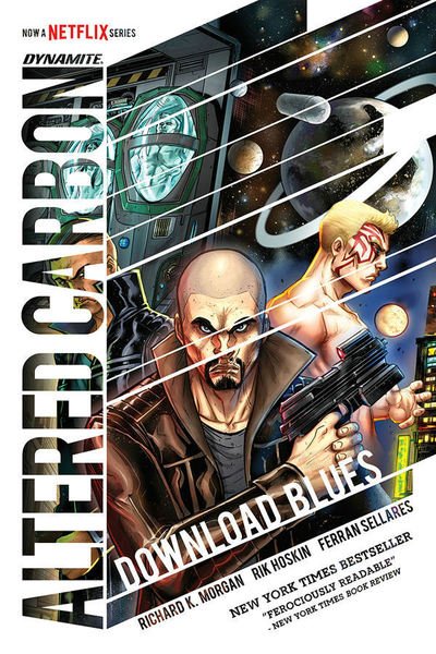 Cover for Richard K. Morgan · Altered Carbon: Download Blues Signed Ed. (Gebundenes Buch) (2019)