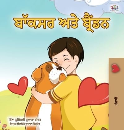 Cover for Kidkiddos Books · Boxer and Brandon (Punjabi Book for Kids -Gurmukhi India): Punjabi Gurmukhi India - Punjabi Bedtime Collection - India (Hardcover bog) [Large type / large print edition] (2020)