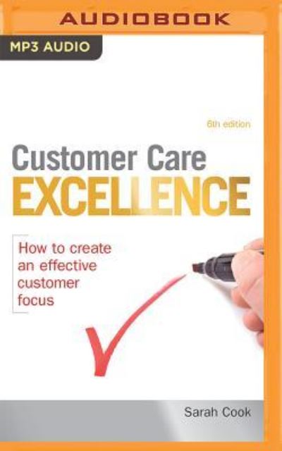 Cover for Sarah Cook · Customer Care Excellence (CD) (2018)