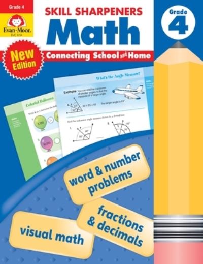 Cover for Evan-Moor Educational Publishers · Skill Sharpeners: Math, Grade 4 (Paperback Book) (2021)