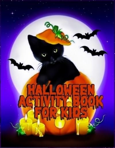 Cover for Masab Coloring Press House · Halloween Activity Book for Kids (Taschenbuch) (2019)