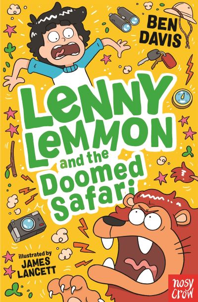 Cover for Ben Davis · Lenny Lemmon and the Doomed Safari - Lenny Lemmon (Paperback Book) (2025)