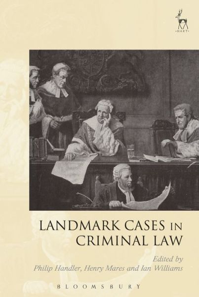 Cover for Handler Philip · Landmark Cases in Criminal Law - Landmark Cases (Hardcover Book) (2017)