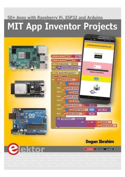 Cover for Ibrahim · MIT App Inventor Projects (Book)