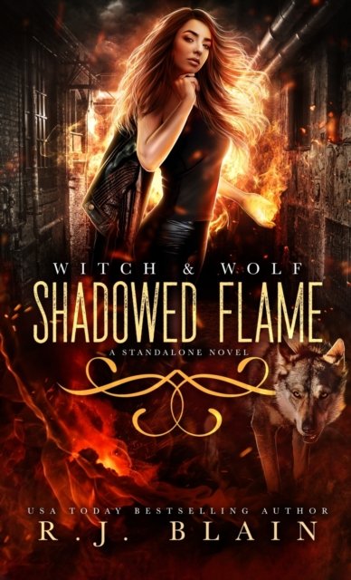 Cover for R J Blain · Shadowed Flame (Paperback Book) (2020)