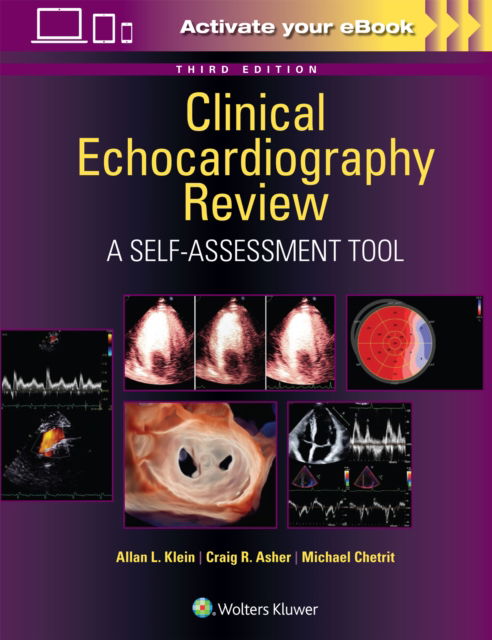 Cover for Klein · Clinical Echocardiography Review: A Self-Assessment Tool: Print + eBook with Multimedia (Paperback Book) (2024)