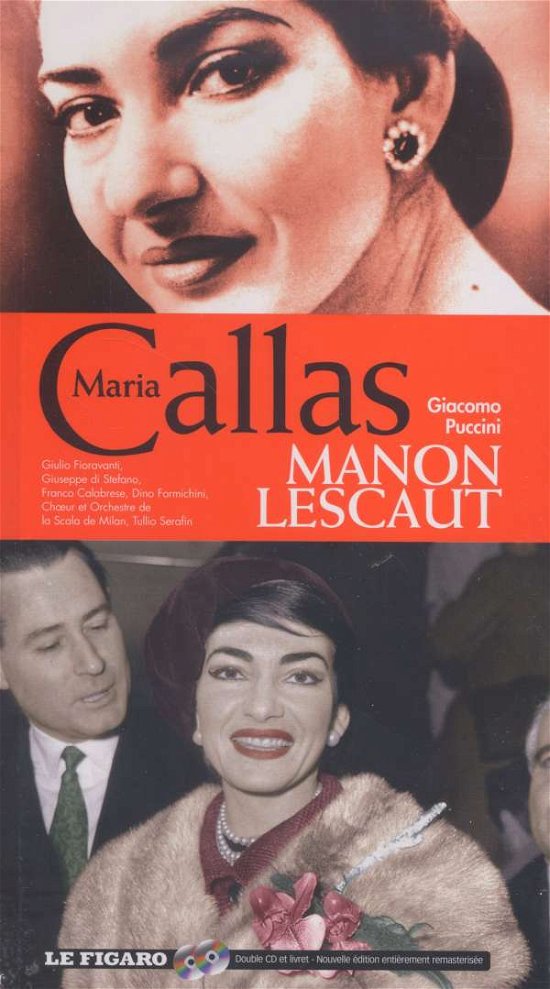 Manon Lescaut [Audio CD] - Maria Callas - Music - MEDIA CLASSICS - 9782810502899 - April 12, 2018