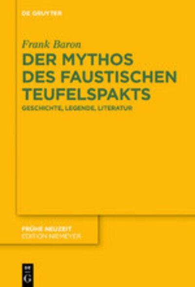 Cover for Baron · Der Mythos des faustischen Teufel (Book) (2019)