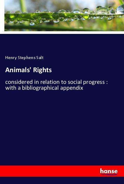 Cover for Salt · Animals' Rights (Book)