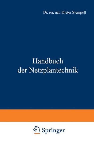 Handbuch Der Netzplantechnik - Dieter Stempell - Bücher - Springer Fachmedien Wiesbaden - 9783531110899 - 1971