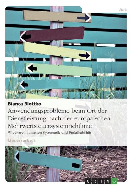 Cover for Blottko · Anwendungsprobleme beim Ort der (Book) [German edition] (2008)