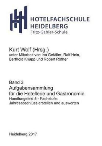 Cover for Wolf · Aufgabensammlung Fachstufe für (Book) (2017)