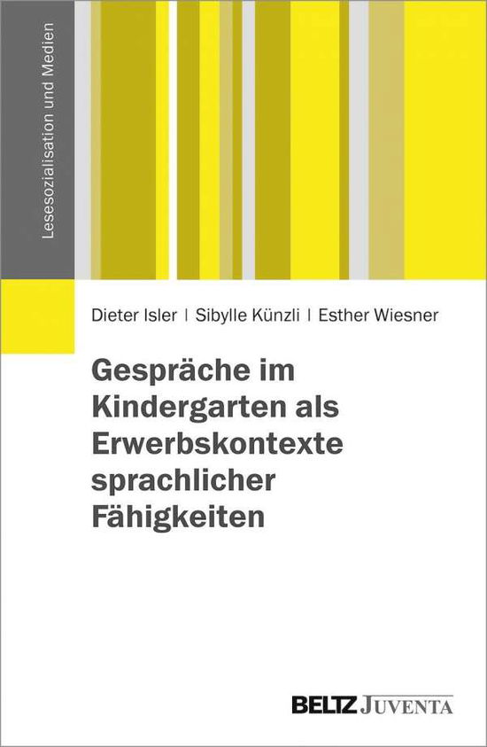 Cover for Isler · Gespräche im Kindergarten als Erw (Book)