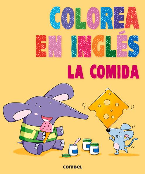 Cover for Marta Costa · Colorea en Ingles: La Comida (Paperback Book) (2015)