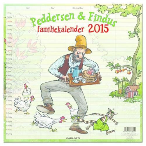 Cover for Sven Nordqvist · Peddersen familiekalender 2015 (Spiralbog) [1. udgave] [Spiralryg] (2014)