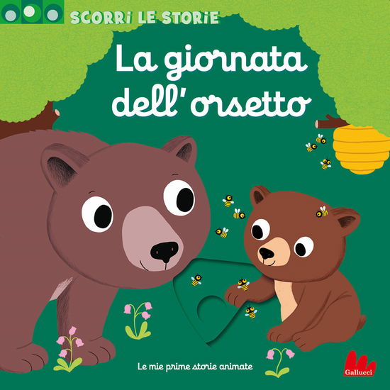 Cover for Nathalie Choux · La Giornata Dell'orsetto. Scorri Le Storie. Ediz. A Colori (Book)