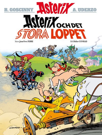 Cover for Jean-Yves Ferri · Asterix: Asterix och det stora loppet (Book) (2017)