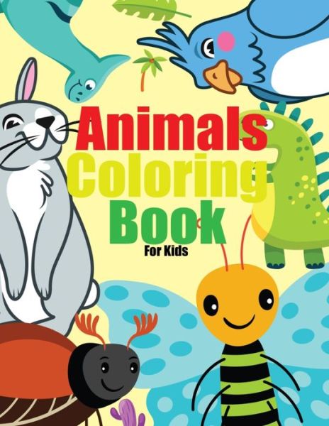 Animals Coloring Book for kids - Red One - Kirjat - Independently Published - 9798645589899 - keskiviikko 13. toukokuuta 2020