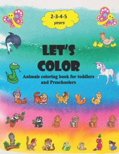 Cover for Riri Amar · Let's color (Pocketbok) (2020)