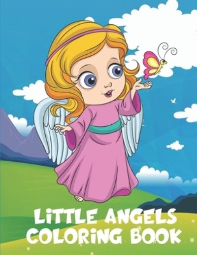 Cover for Elizabeth Williams · Little Angels Coloring Book (Paperback Book) (2021)