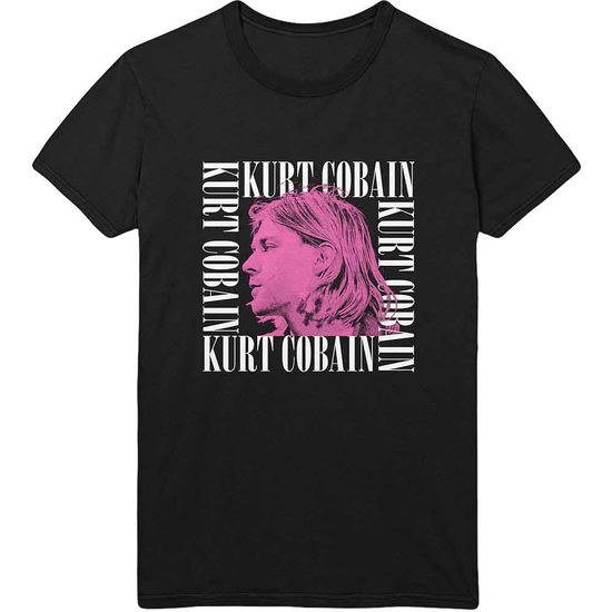 Kurt Cobain Unisex T-Shirt: Head Shot Frame - Kurt Cobain - Merchandise -  - 9950670994899 - 