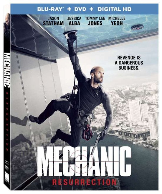 Cover for Mechanic Resurrection (Blu-ray) (2016)
