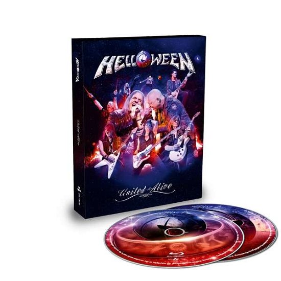 Cover for Helloween · United Alive (Blu-ray) [Limited edition] [Digipak] (2019)