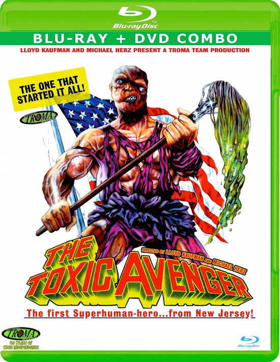 Cover for DVD &amp; Blu-ray · The Toxic Avenger (Blu-ray/DVD) (2014)