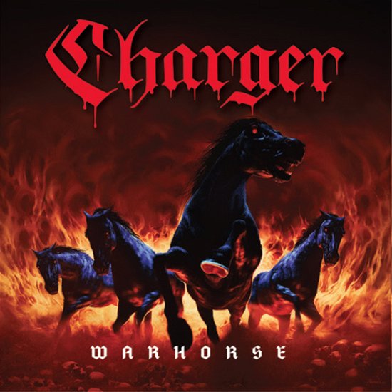 Cover for Charger · Warhorse (Blood Red Vinyl) (LP) (2022)