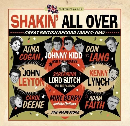Cover for Various Artists · Shakin All Over – Great British Labels - Hmv (CD) (2015)