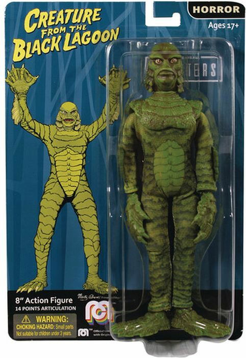 Mego Horror Creautre From The Black Lagoon 8In Af - Mego - Gadżety -  - 0850003511900 - 29 września 2021