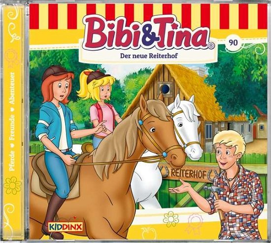Cover for Bibi &amp; Tina · Folge 90:der Neue Reiterhof (CD) (2018)